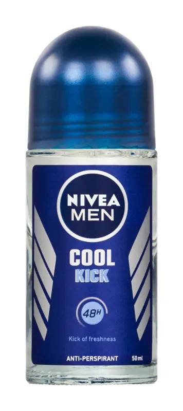 NIVEA Men Antiperspirant roll-on pro muže Cool Kick, 50 ml