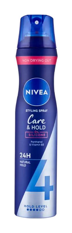 NIVEA Lak na vlasy Care & Hold, 250 ml