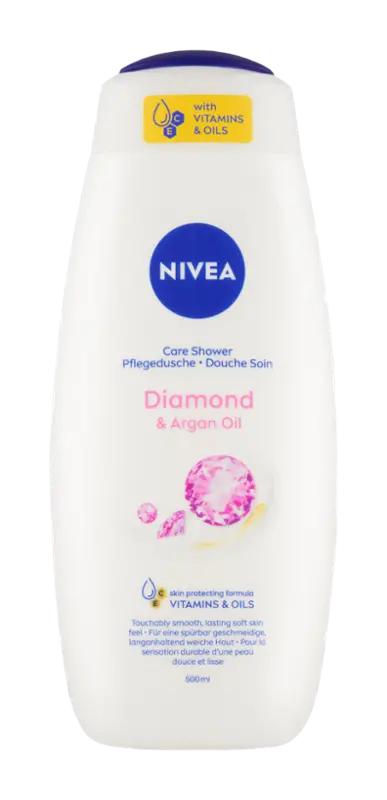 NIVEA Pečující sprchový gel Diamond & Argan Oil, 500 ml