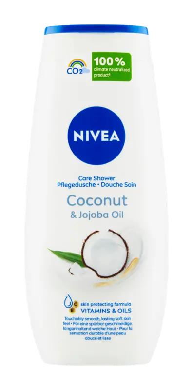 NIVEA Pečující sprchový gel Coconut & Jojoba Oil, 250 ml