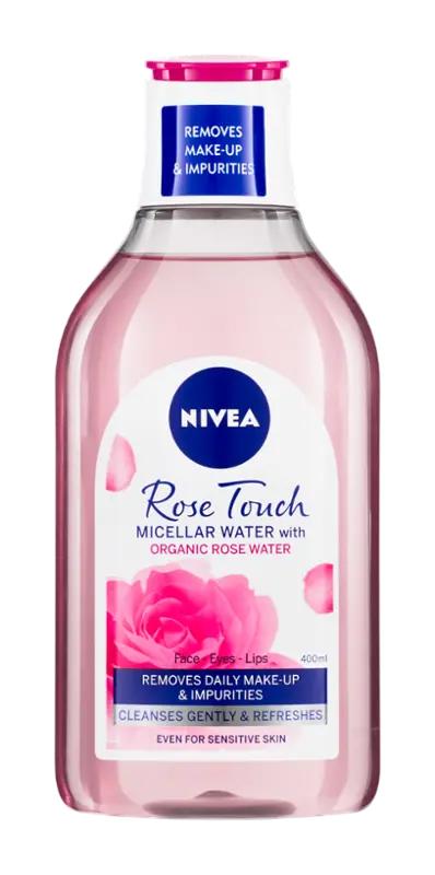 NIVEA Micelární voda Rose Touch, 400 ml