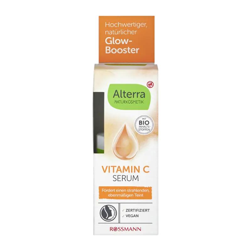 Alterra Naturkosmetik Pleťové sérum s vitaminem C, 30 ml