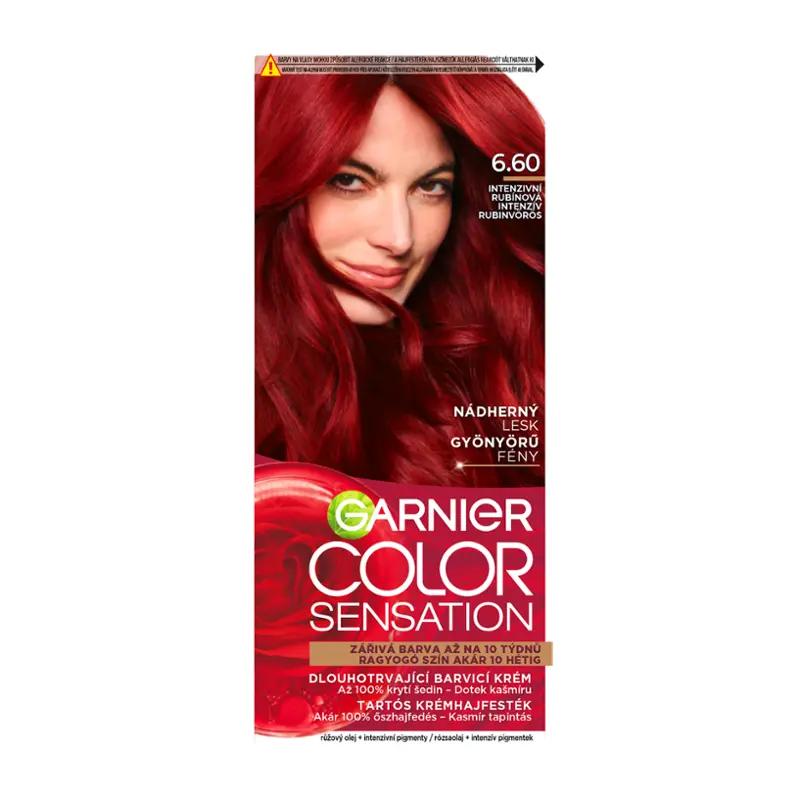 Garnier Permanentní barva Color Sensation 6.60 intenzivní rubínová, 1 ks
