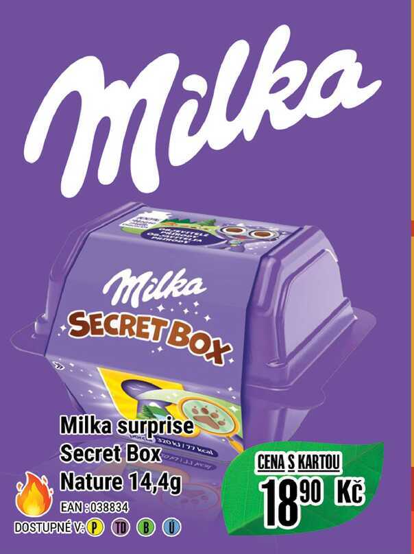 Milka surprise Secret Box Nature 14,4g 