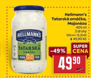 Hellmann's Tatarská omáčka, Majonéza 405 ml 
