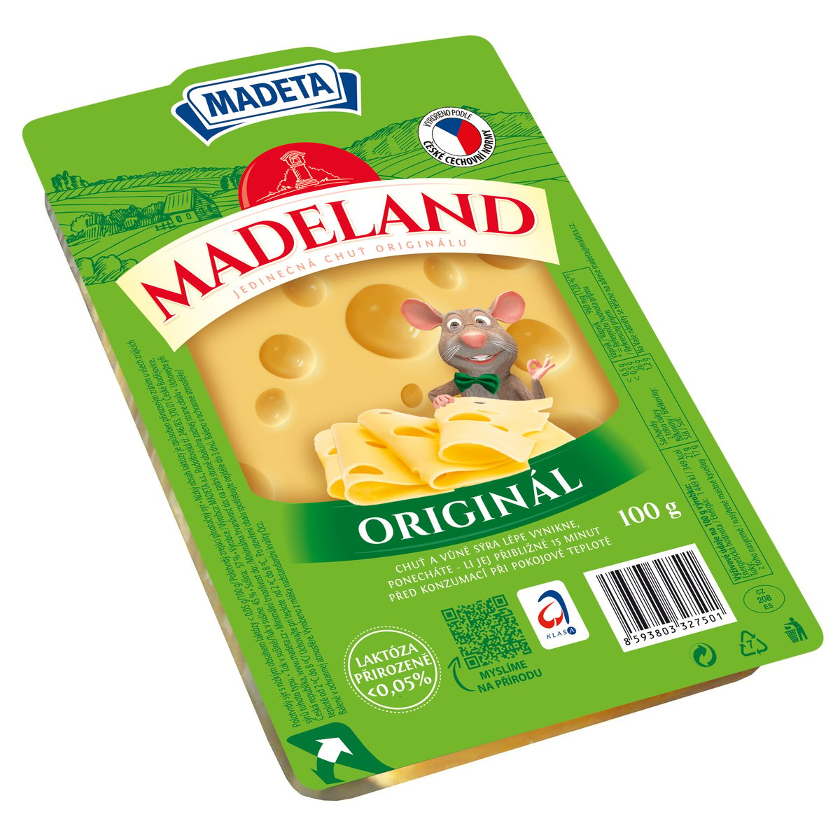 Madeta Madeland 45% original plátky