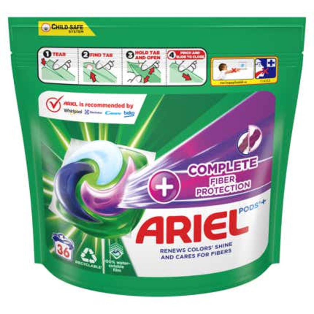 Ariel Plus gelové kapsle Fiber Protection