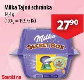 Milka Tajná schránka, 14,4 g 