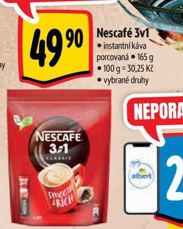   Nescafé 3v1 165 g