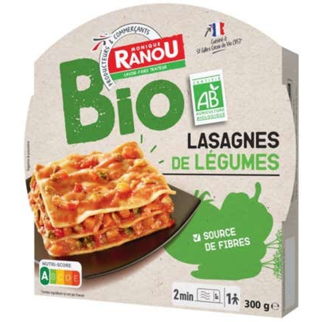Monique Ranou BIO Vegetariánské lasagne