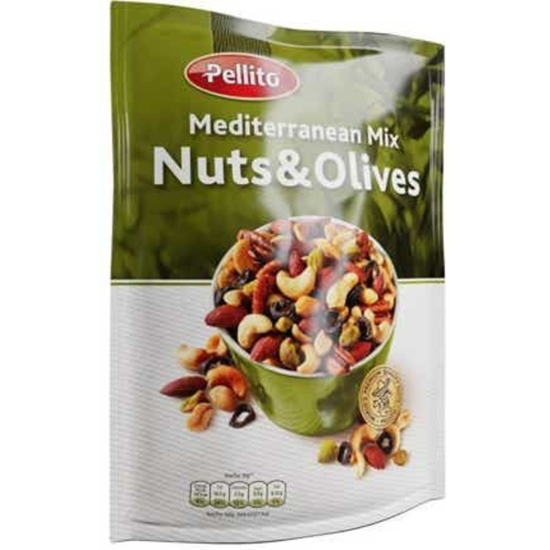 Pellito Směs arašídů a ořechů středozemní mix