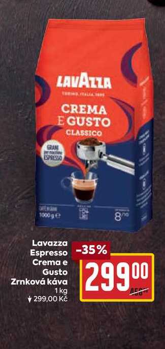 Lavazza Espresso Crema e Gusto Zrnková káva 1 kg 