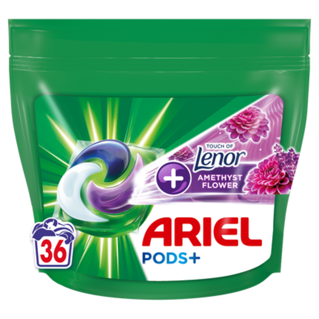 Ariel gelové kapsle Plus Amethyst Flower