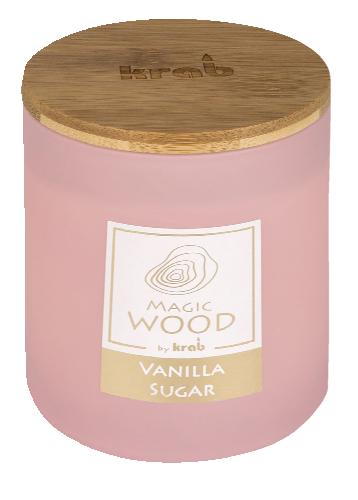Svíčka Magic Wood Vanilla Sugar, 1 KS