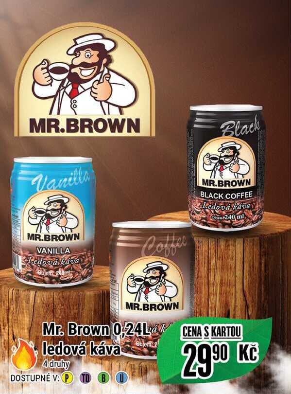 Mr. Brown 0,24 ledová káva 