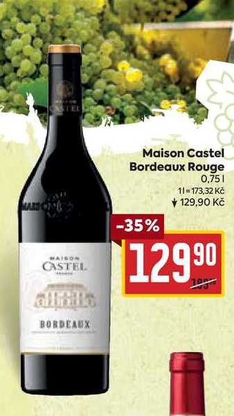 Maison Castel Bordeaux Rouge 0,75l