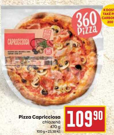 Pizza Capricciosa chlazená 470 g