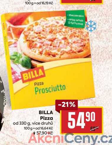 BILLA Pizza od 330 g
