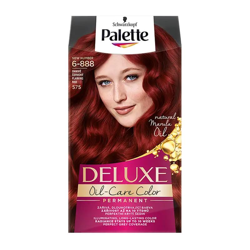 Palette Barva na vlasy Deluxe ohnivě červená 6-888 (575), 1 ks