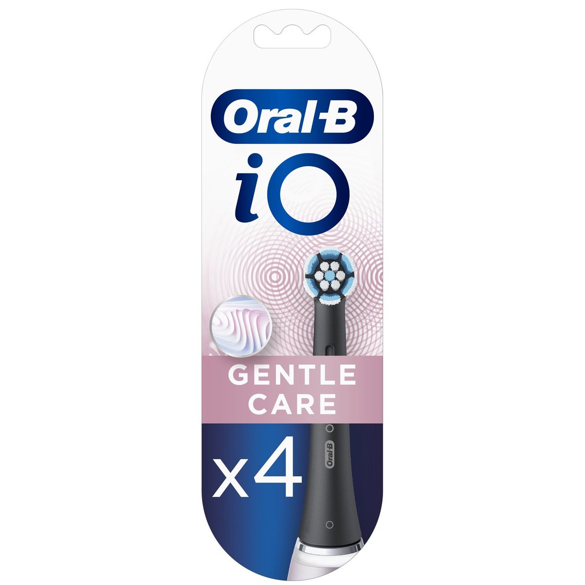 Oral-B iO Gentle Care kartáčkové hlavy, černé