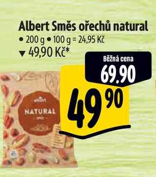 Albert Směs ořechů natural 200 g 