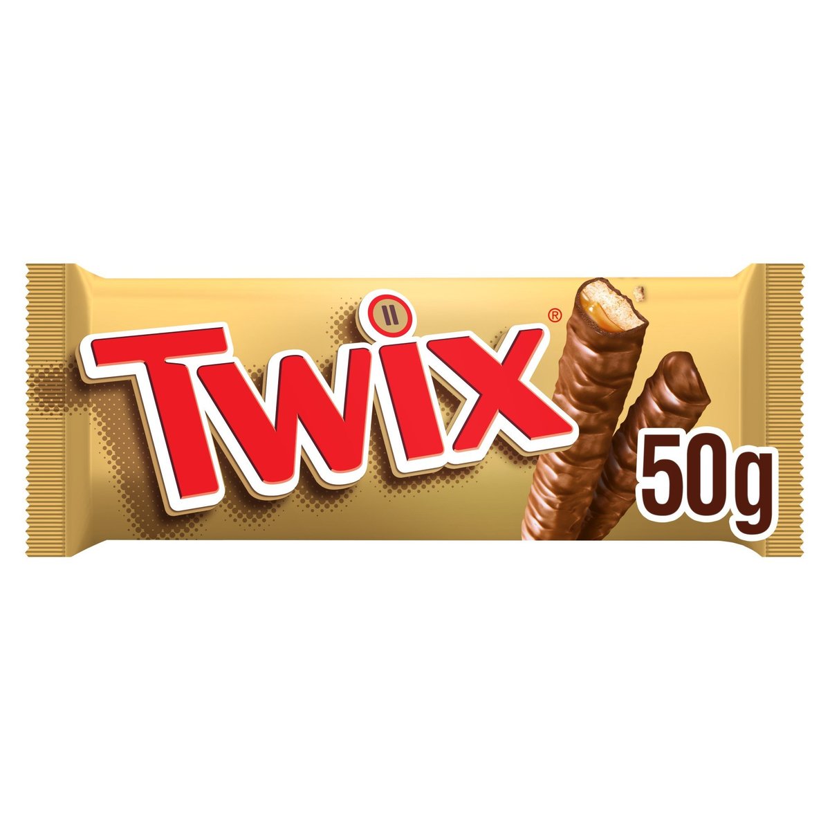 Twix Sušenka s karamelem máčená v mléčné čokoládě