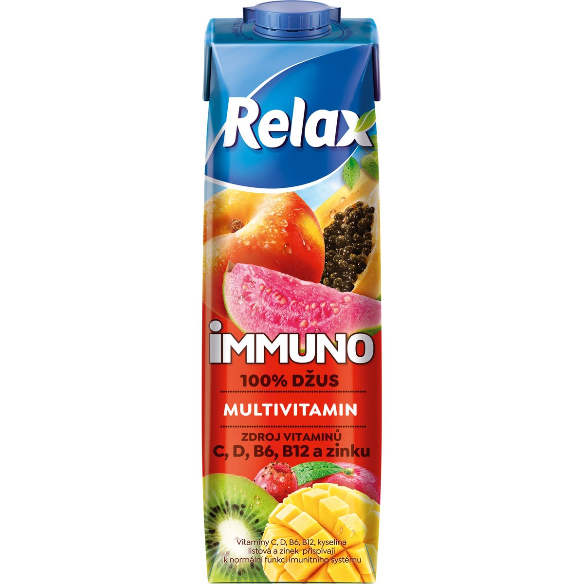 Relax Immuno 100% džus multivitamin