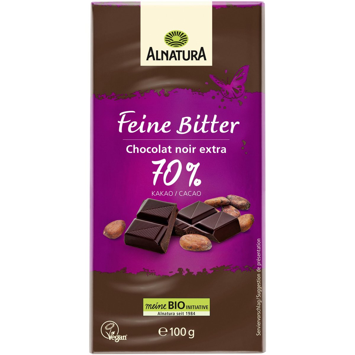 Alnatura BIO Hořká čokoláda 70%