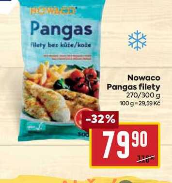 Nowaco Pangas filety 270/300 g 
