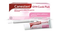 Canesten® GYN Combi Pack 1 vaginální tableta + 20 g krému