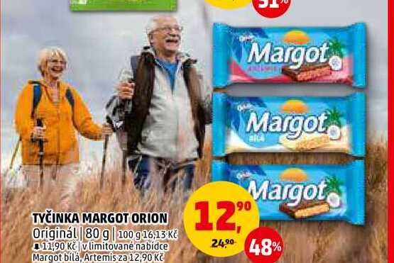 TYČINKA MARGOT ORION Originál, 80 g 