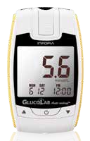 Glukometr GlucoLab s 25 ks testovacích proužků + 25 lancet Pro přesné měření cukru v krvi.