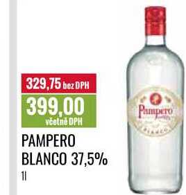 PAMPERO BLANCO 37,5% 1l