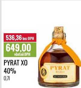 PYRAT XO 40% 0,7l