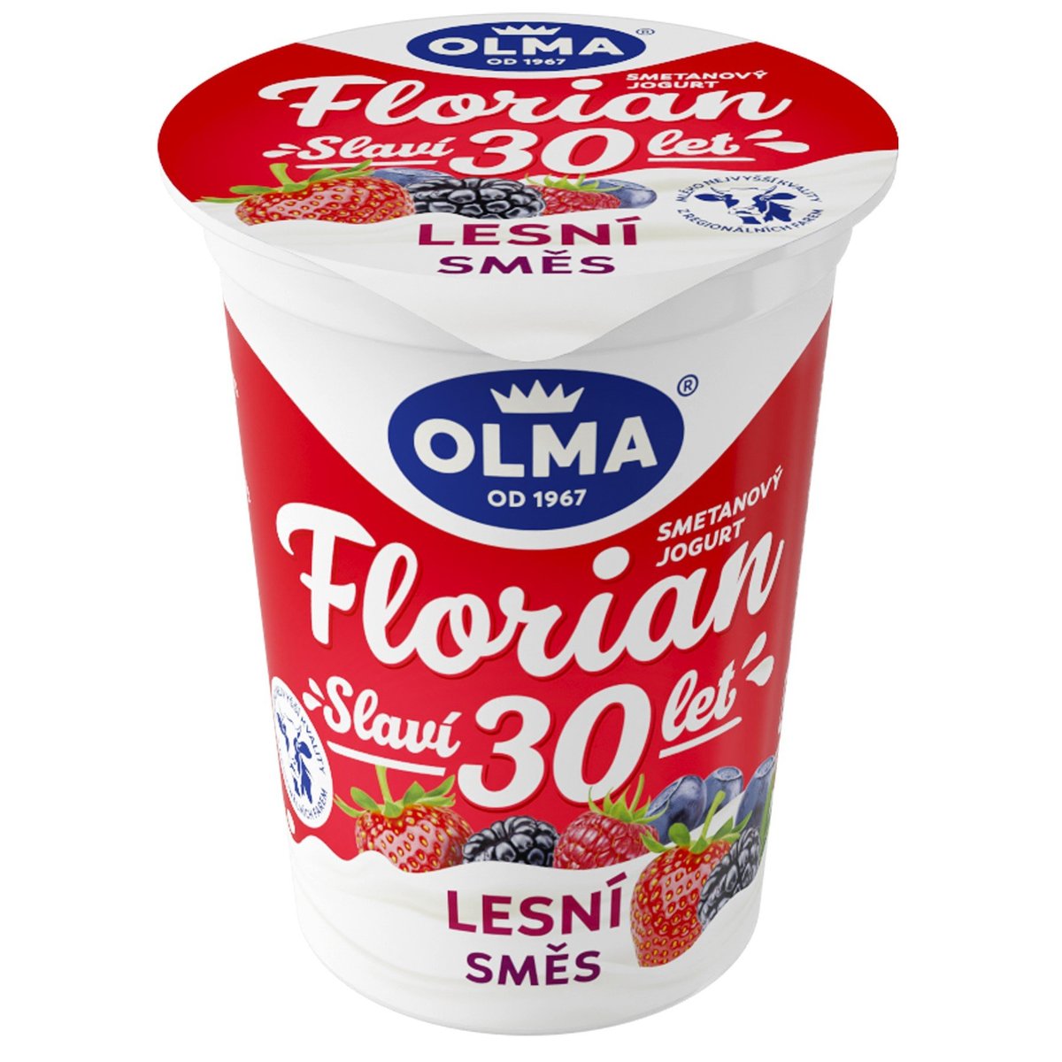 Olma Florian smetanový jogurt lesní směs
