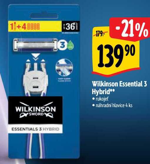 Wilkinson Essential 3 Hybrid
