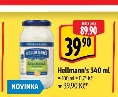   Hellmann's 340 ml  