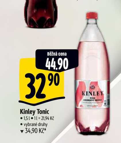   Kinley Tonic 1,5 l