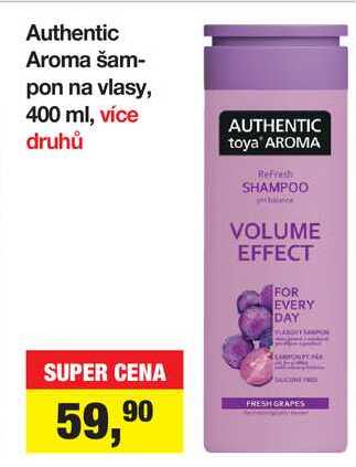 Authentic Aroma šampon na vlasy, 400 ml, více druhů
