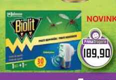 Biolit Plus Elektrický odpařovač s vůní citronelly proti komárům a mouchám 30 nocí 21ml