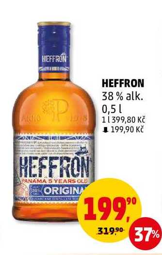 HEFFRON 38% alk., 0,5 l