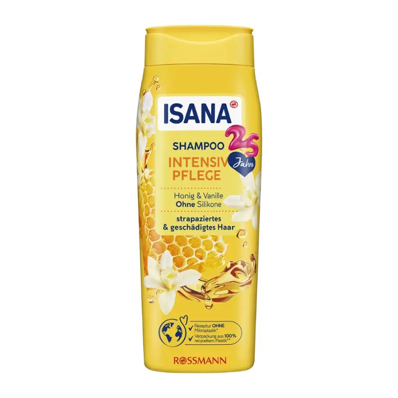 ISANA Šampon intenzivní péče med & vanilka, 300 ml