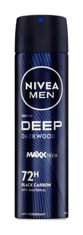 NIVEA Men Antiperspirant sprej pro muže Deep, 150 ml