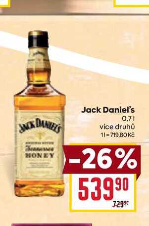 Jack Daniel's 0,7l