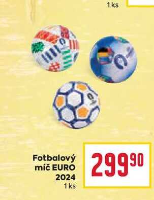 Fotbalový míč EURO 2024 1 ks