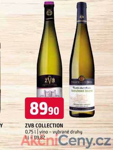 Zvb collection 0,75l víno vybrané druhy AniCeny.cz 