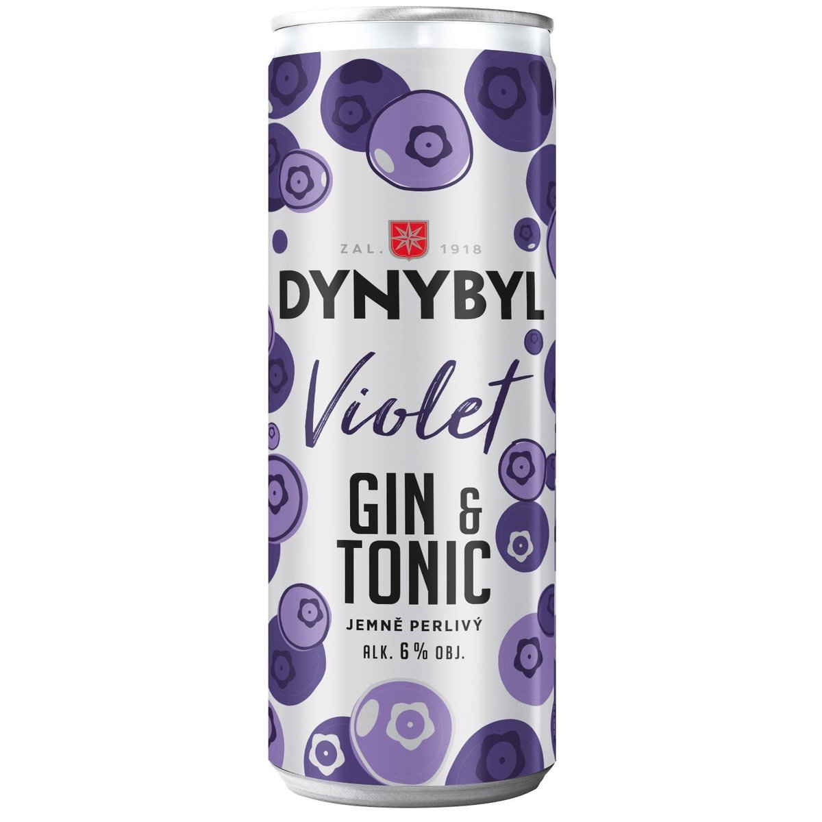 Dynybyl Gin & Tonic Violet Ready to Drink 6 % plech