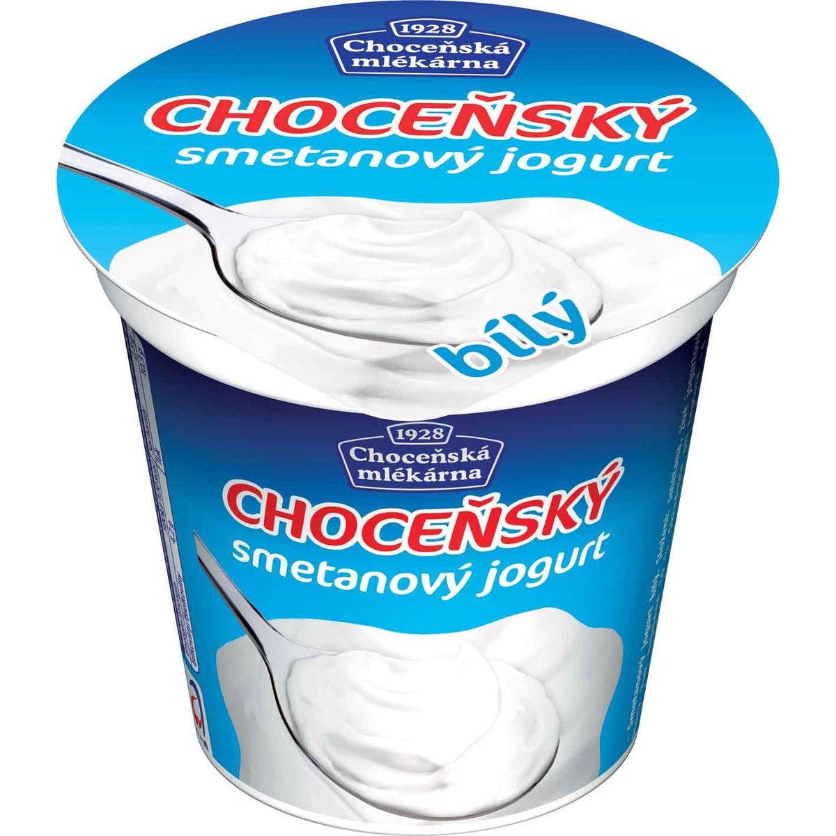 Choceňská mlékárna Choceňský smetanový jogurt bílý 10%