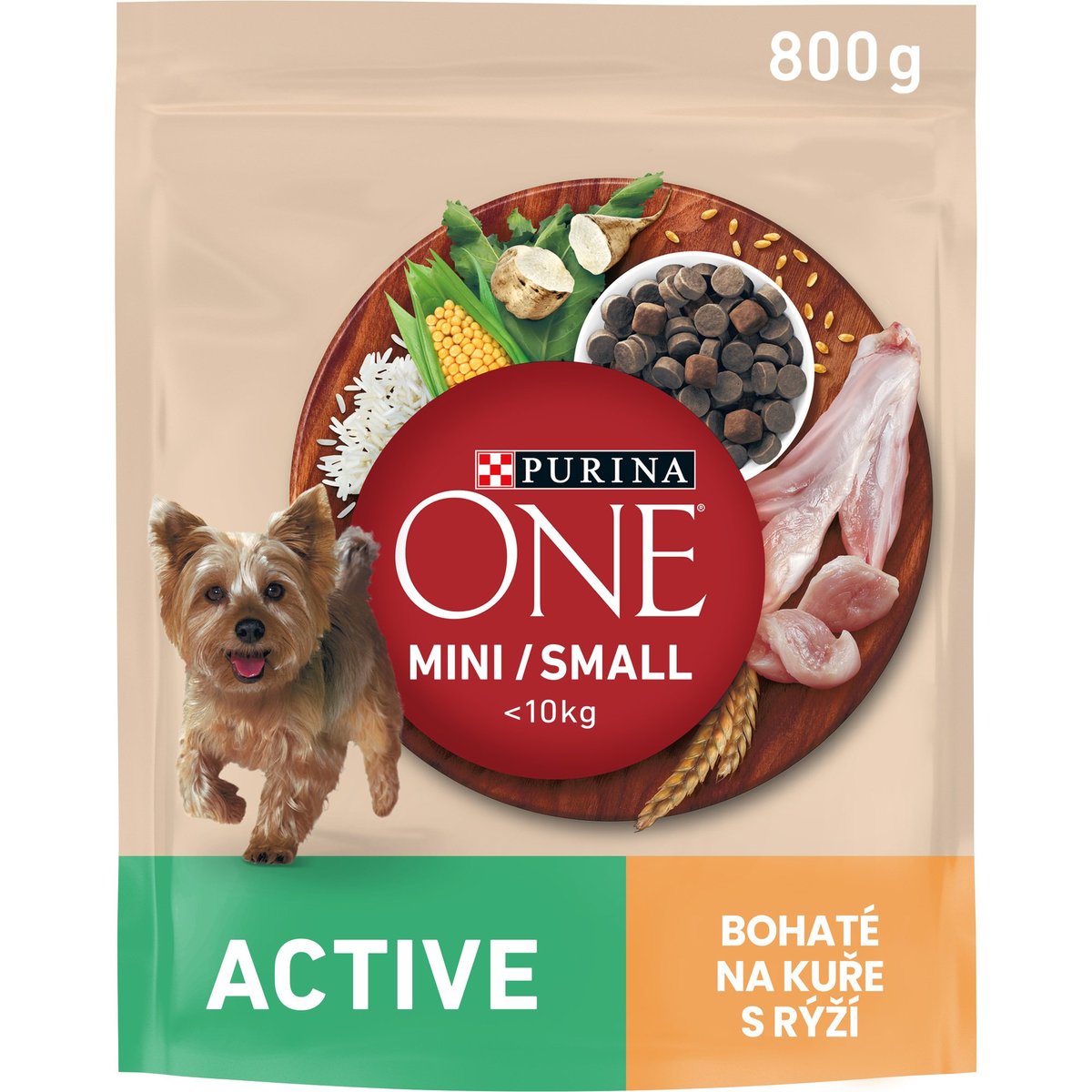 Purina ONE Mini Dog Active kuře s rýží