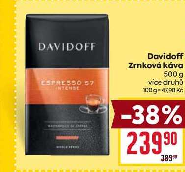 Davidoff Zrnková káva 500 g 
